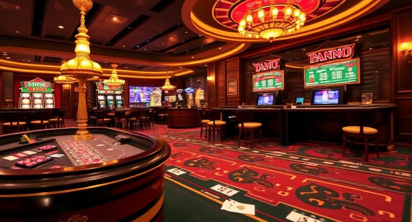 Player account and game selection on GOLDEN88